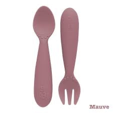 EzPz Mini Utensils Mauve