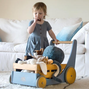 Kinderfeet Cargo Walker - Slate Blue