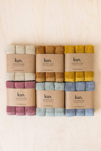 Kiin baby Wash Cloth - 3 pack. Sage