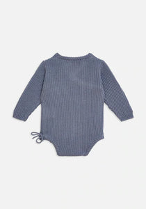 Miann & Co - Knit Bodysuit Cornflour