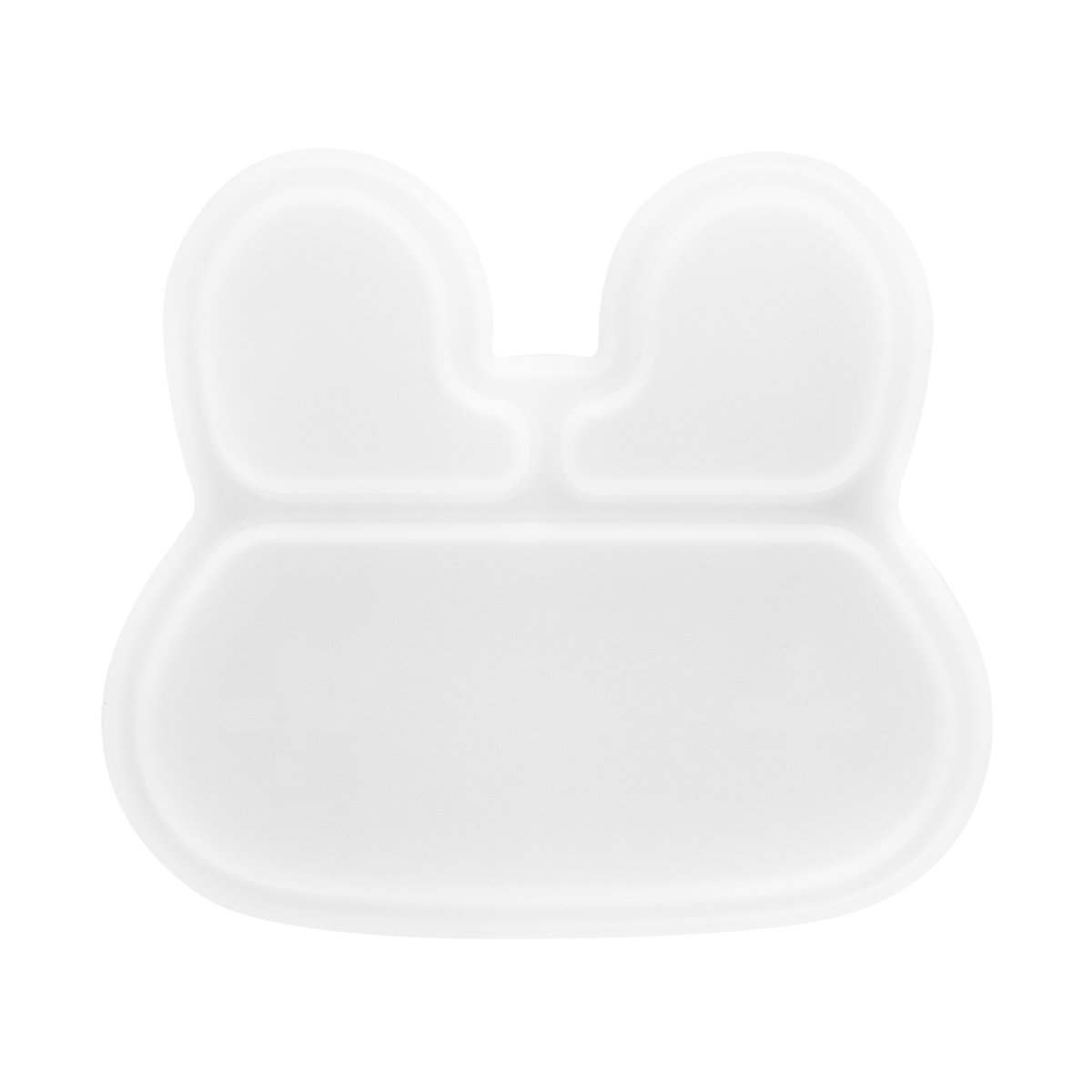 We Might Be Tiny Stickie Plate Lid. Clear Bunny