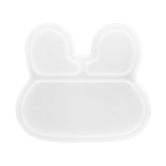 We Might Be Tiny Stickie Plate Lid. Clear Bunny