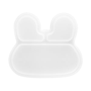 We Might Be Tiny Stickie Plate Lid. Clear Bunny