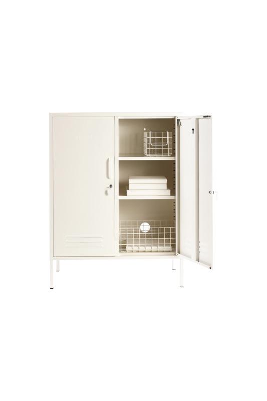 Mustard Made Midi Locker. White