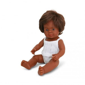 Miniland Doll Anatomically Correct Baby,  Aboriginal Boy 38cm