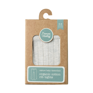Nature Baby Organic Cotton Tights Grey Marle