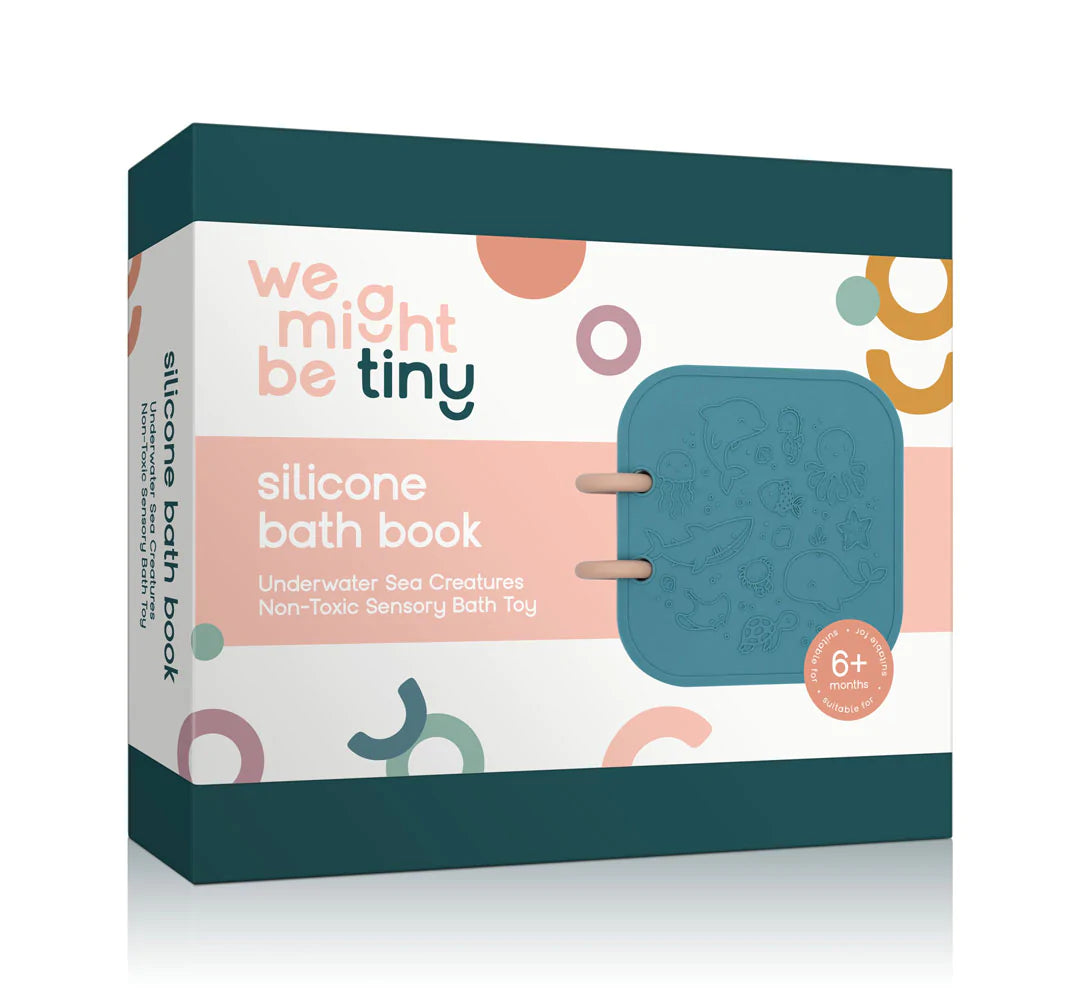 We Might Be Tiny Silicone Bath Book