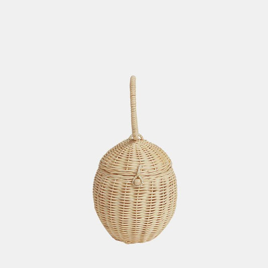 Olli Ella Rattan Egg Basket