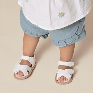 Pretty Brave Baby Criss Cross Ivory